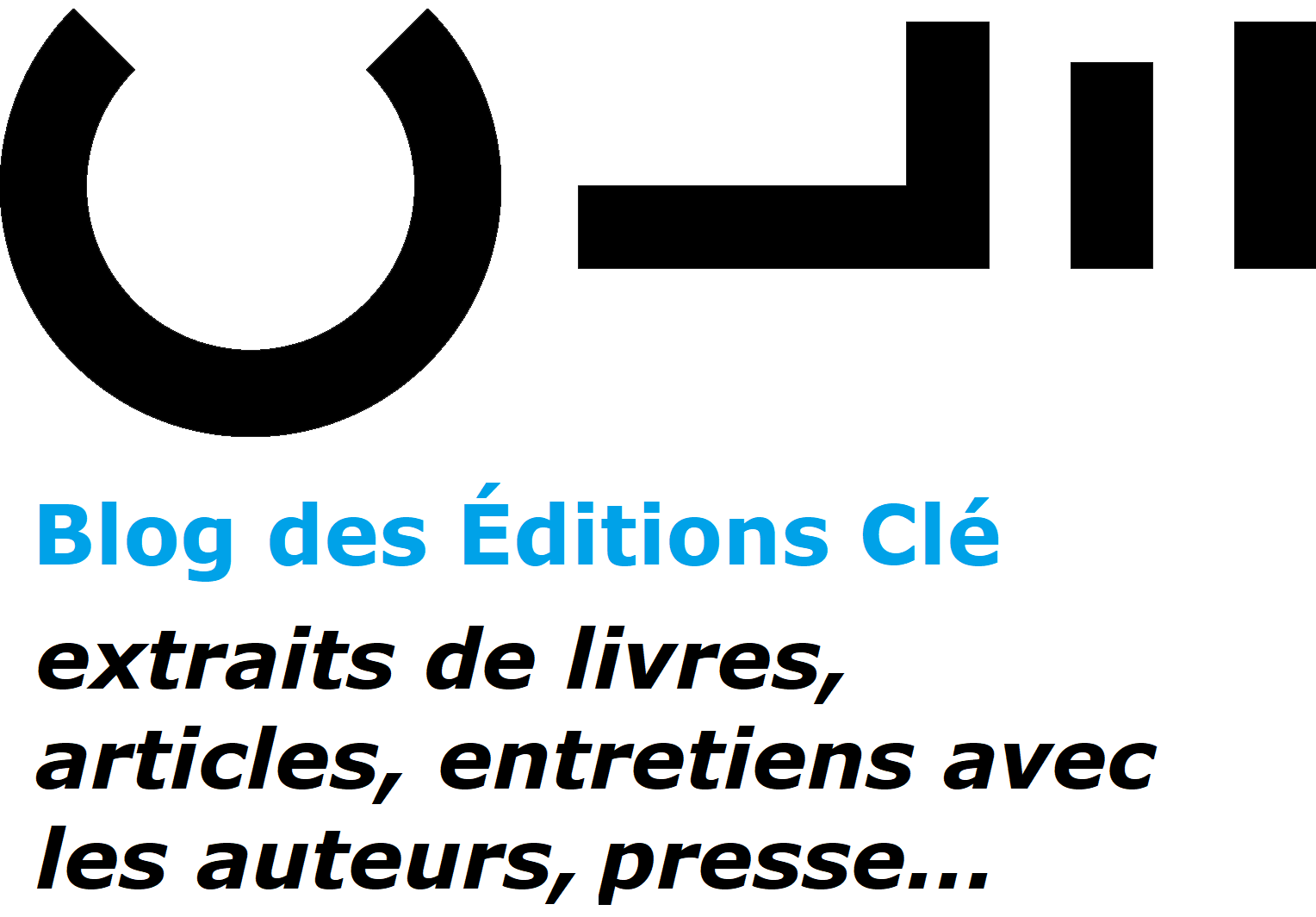 Blog des Éditions Clé